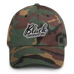 Black Originators Green Camo Team Dad Hat