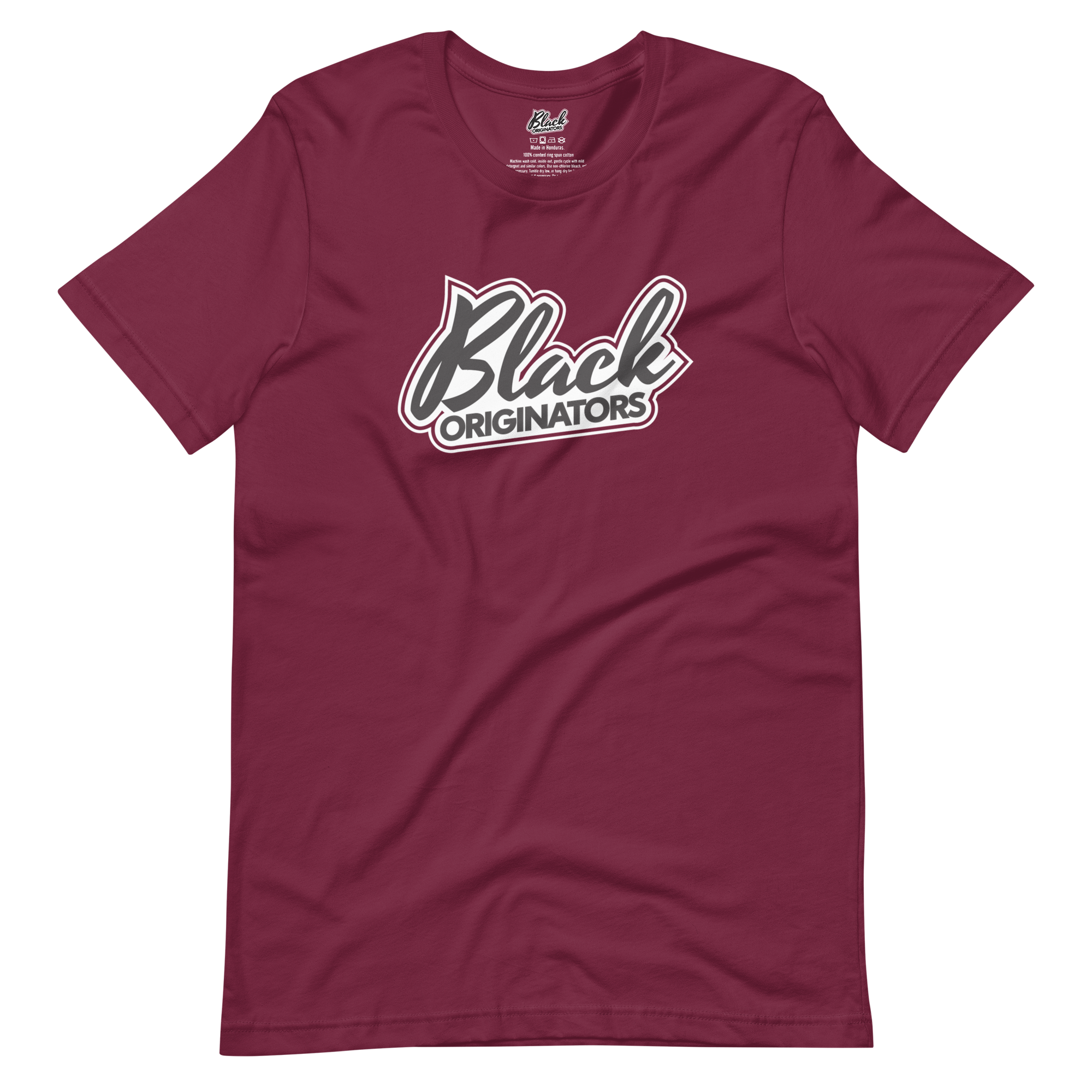 Black Originators Maroon Team Tee (Unisex)